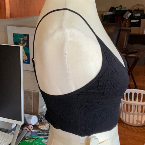 Free People Black Ali Seamless Bra in Sizes XS/S and M/L, NWT - Picture 4 of 16